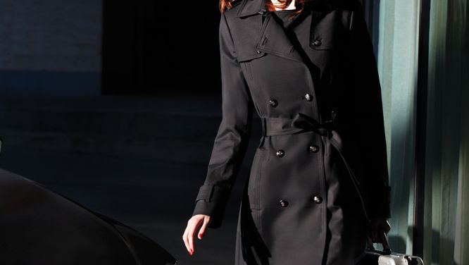 How to tie the perfect trench coat knot