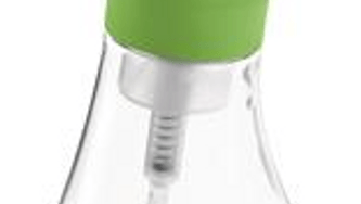 Reusable foaming soap pump that our kitchen loves