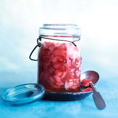 Pickled Rhubarb