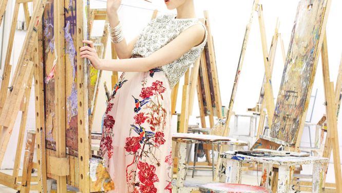 Spring's prettiest trends: Bold prints, nautical stripes, lace and more