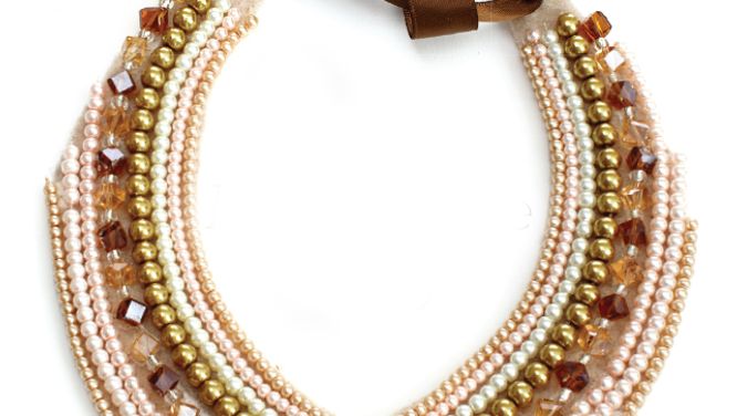 How to make your own statement necklace