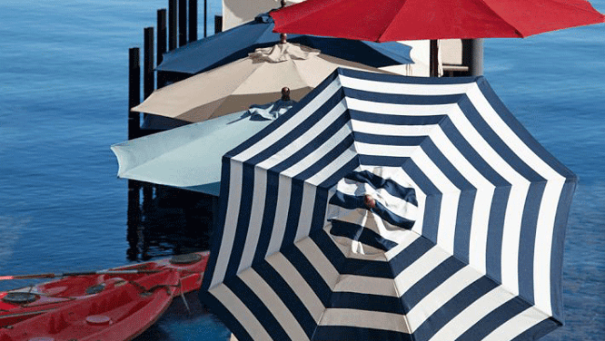 10 cool patio umbrellas