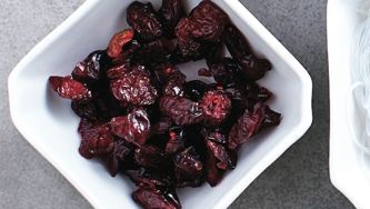 Dried cranberries