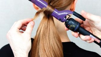 How to do a wrapped ponytail in seconds flat