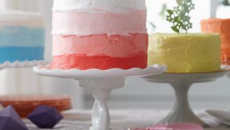 Cooking Club: Your next challenge is Vanilla cake in pink ombré!