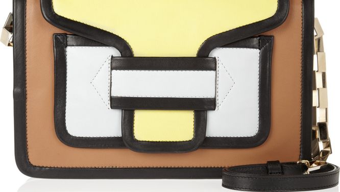 Lust-worthy item: Pierre Hardy colour-block bag