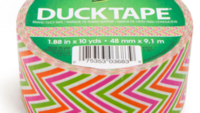 Designer duct tape for $6