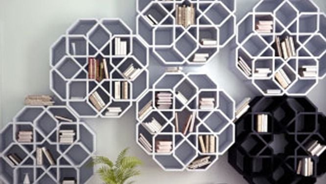 Seven beautiful ways to display books