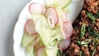 Crunchy Japanese apple salad