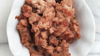 Ground pork