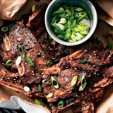 Kalbi-Style Beef Ribs