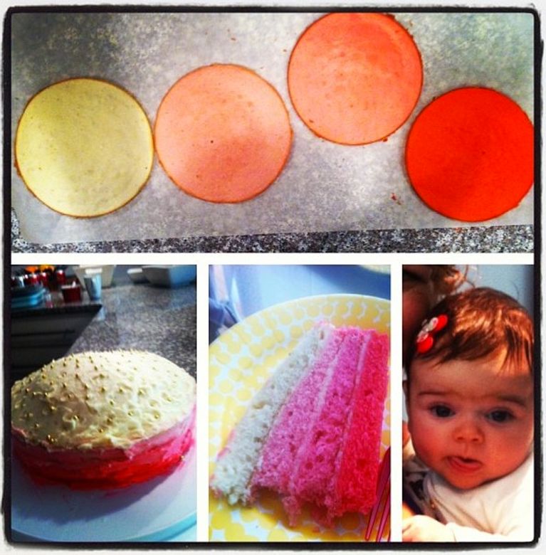 Cooking Club: Your best pink ombré cake photos!