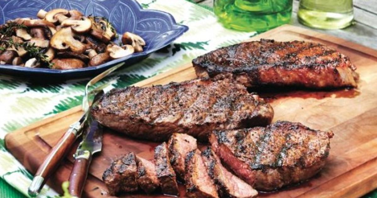 Chiliespresso strip loin steaks recipe Chatelaine