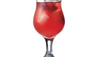 Rose-coloured glasses cocktail