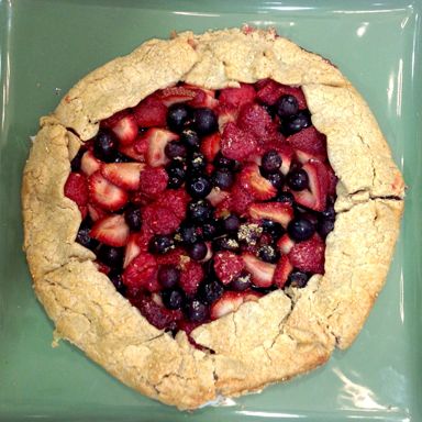 Recipe makeover: Our gluten-free very berry galette