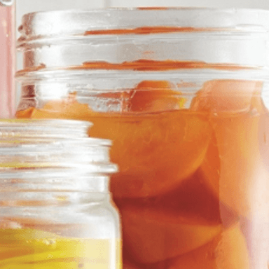 Tipsy gingered apricot preserves