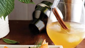 Apple-butterscotch cocktail recipe