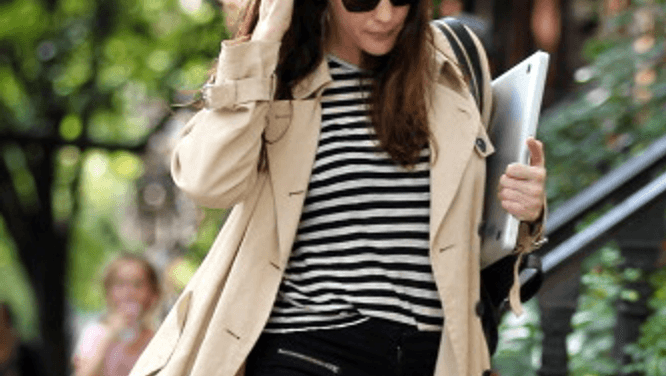 Weekend style: Fall trench coat, two ways