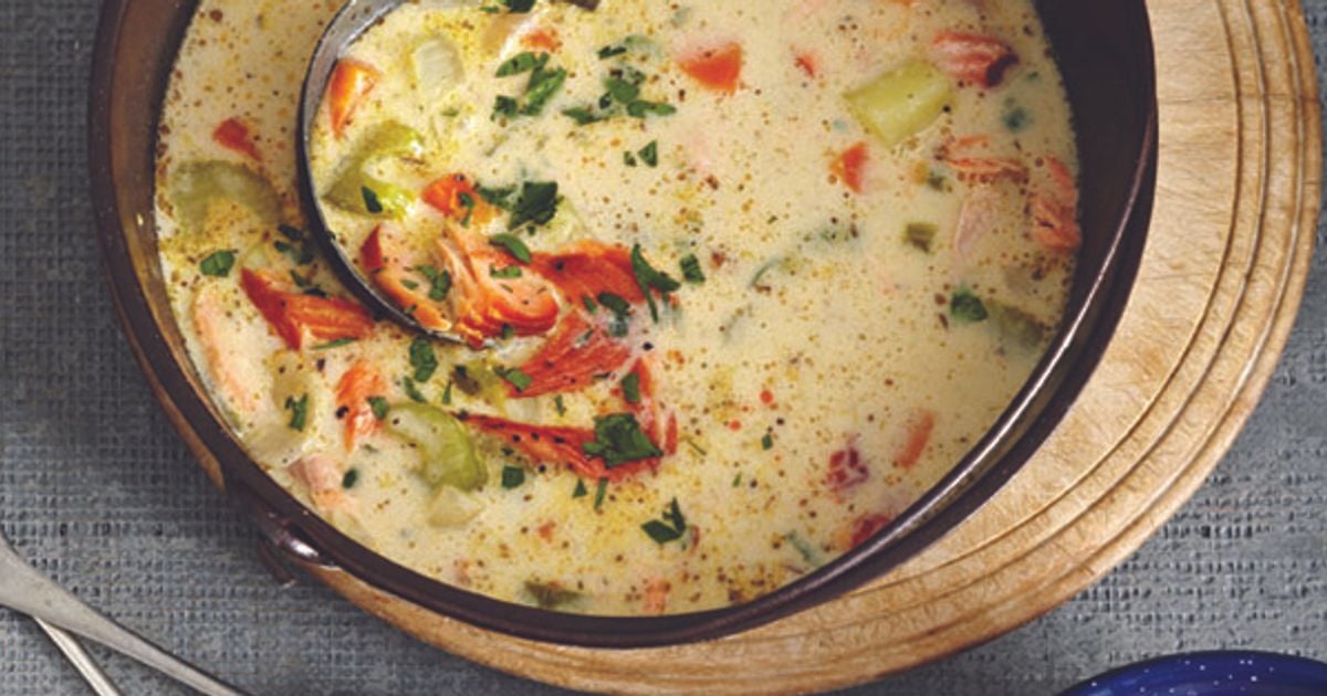 Hearty fish chowder menu Chatelaine
