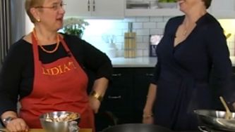 Lidia Bastianich shares her cooking wisdom (and makes us pasta!)