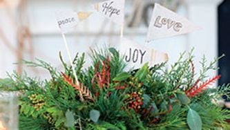 Create vintage Christmas decor with tips from Spruce Collective