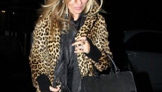 Get Kate Moss' bold weekend look