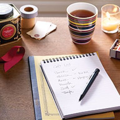 Challenge #2: Get ready and make lists