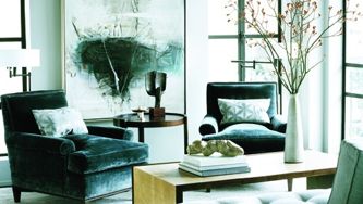 Four beautiful monochromatic room designs