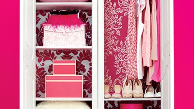 Make over your bedroom closet in four simple steps