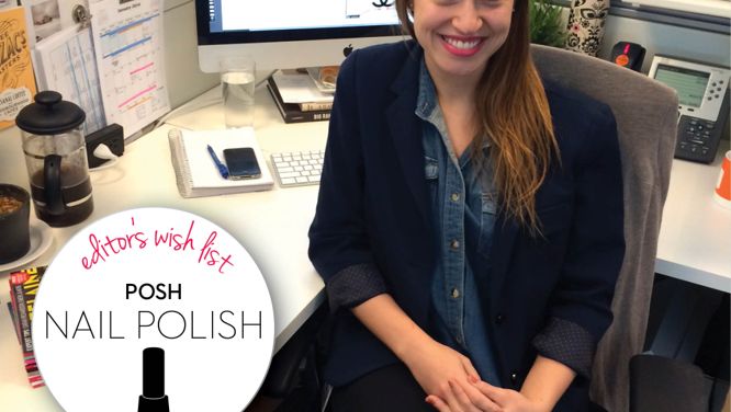 The nail polish editor Sandi Pilon wants right now
