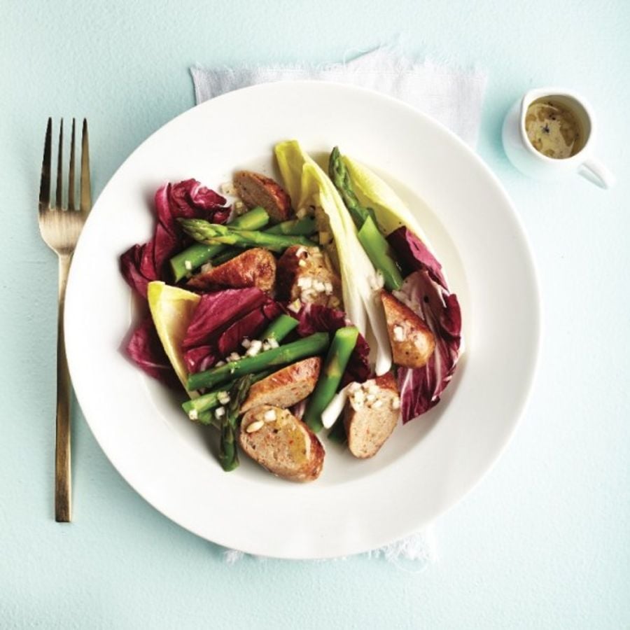 aspergesalade met vinaigrette