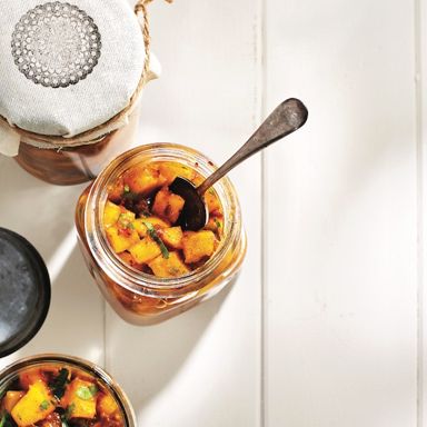 Fresh mango chutney