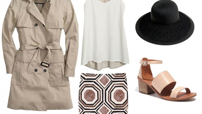Five great ways to wear a trench coat this spring