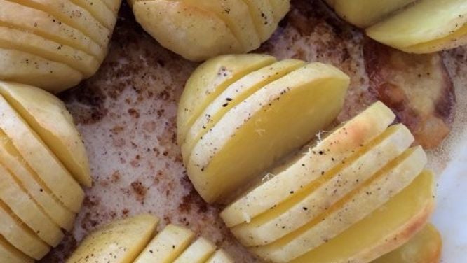 How to make a perfect hasselback potato