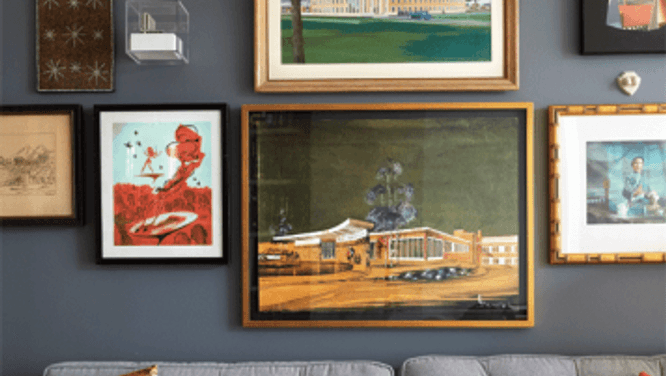 10 ways to display your art and collectibles