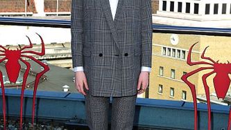 Get Emma Stone's menswear-inspired look this weekend