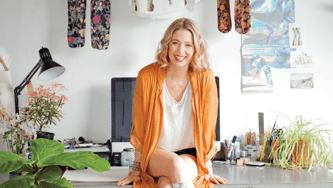 Meet Ryley O'Bryne, a trendsetting sock designer from Roberts Creek, B.C.