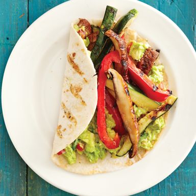 Grilled Vegetable Fajitas