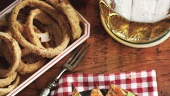 Cozy game-night dinner menu