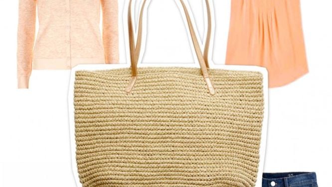 5 great ways to style a straw bag this summer