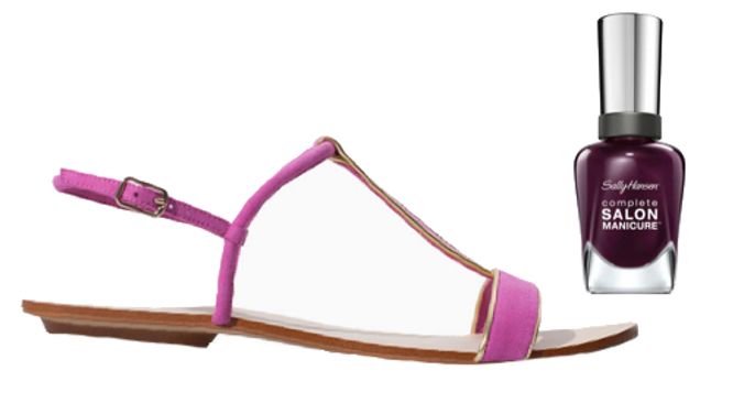 10 summer sandals and the perfect polishes to match