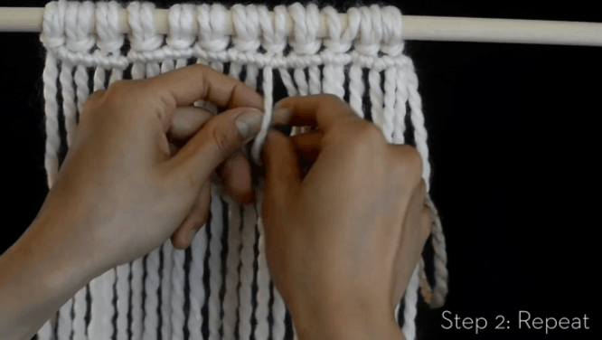 Macrame: How to weave