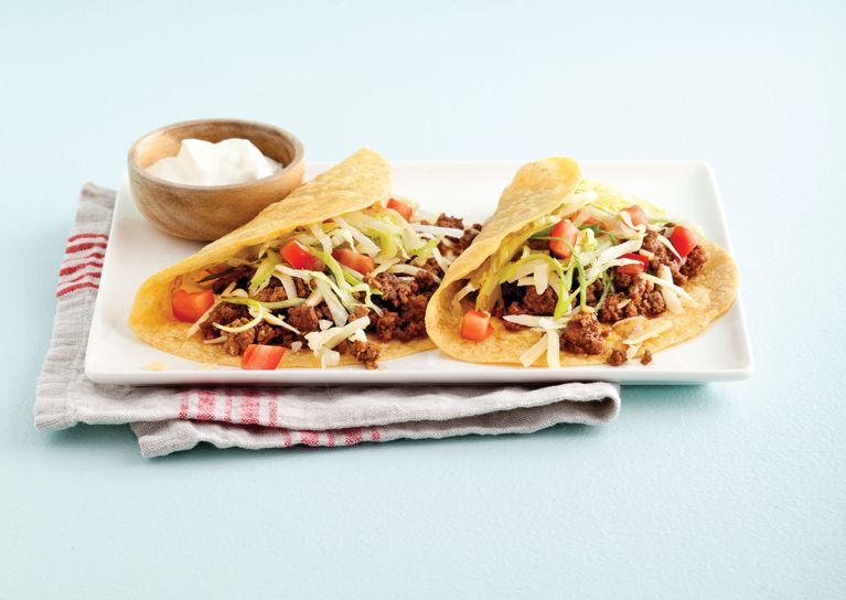 Chipotle beef tacos