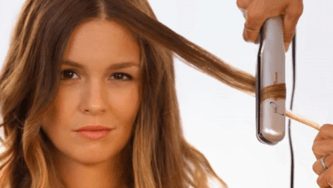 Beauty minute: Easy curls and bouncy waves with a flat iron