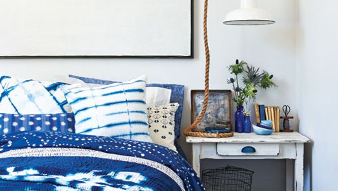 3 cool ways to decorate with indigo