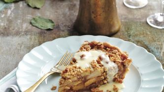 Your next cooking club challenge is apple crumble pie!