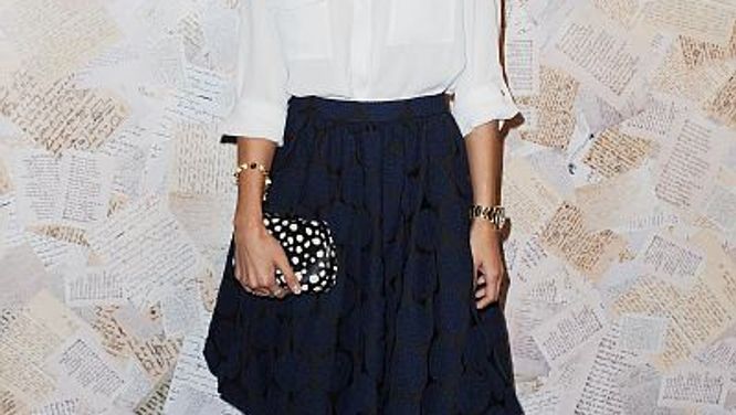 Get Jamie Chung's sweet and chic weekend style