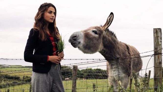 Behind the scenes in Ireland for our October fashion feature