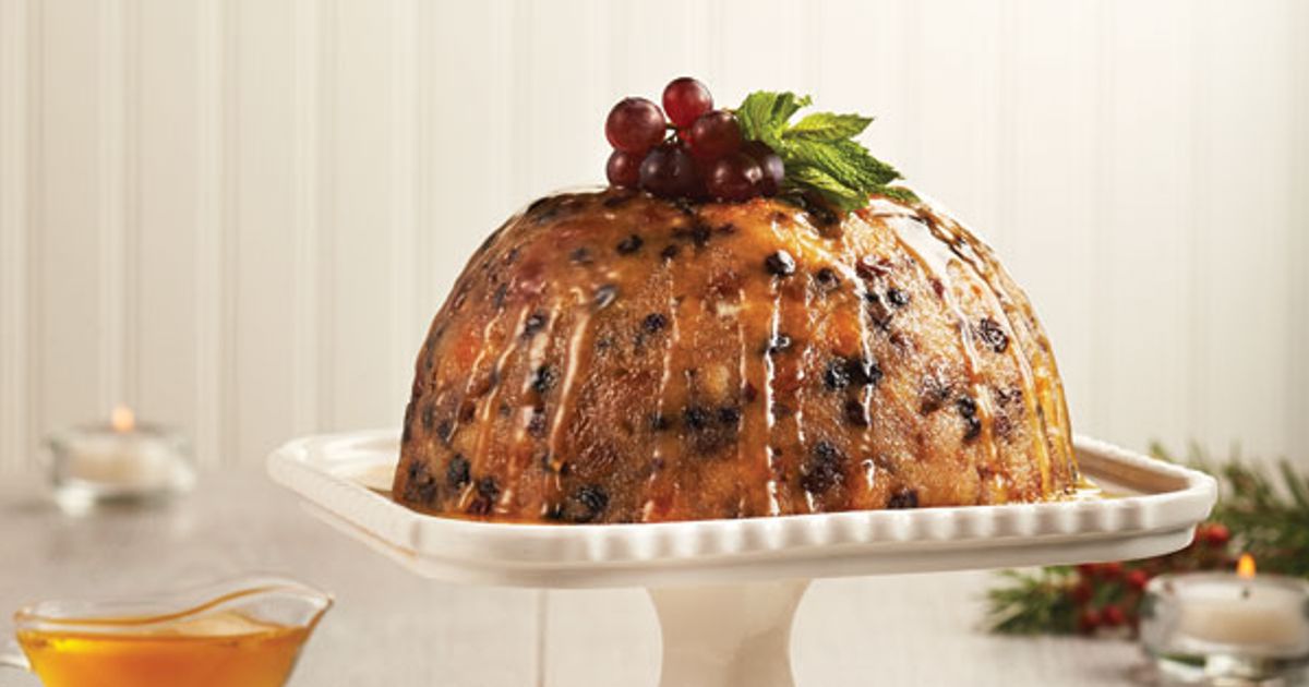 Christmas Pudding With BrandyButter Sauce Chatelaine