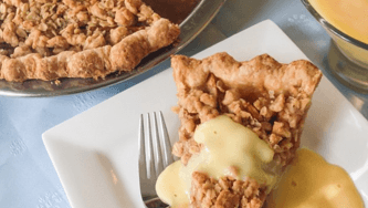 And the winner of our apple crumble challenge is...